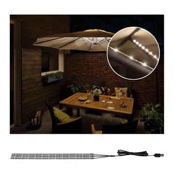 Paulmann 94208 - LED/1,8W Osvjetljenje za suncobran PARASOL 5V/USB