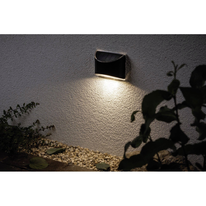 Paulmann 94233 - LED/0,05W IP44 Solarna zidna svjetiljka ELLIOT 1,2V 400 mAh