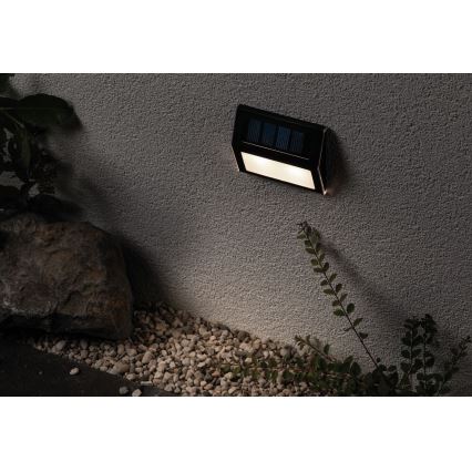 Paulmann 94234 - LED/0,05W IP44 Vanjska solarna svjetiljka sa senzorom DAYTON 1,2V 400 mAh
