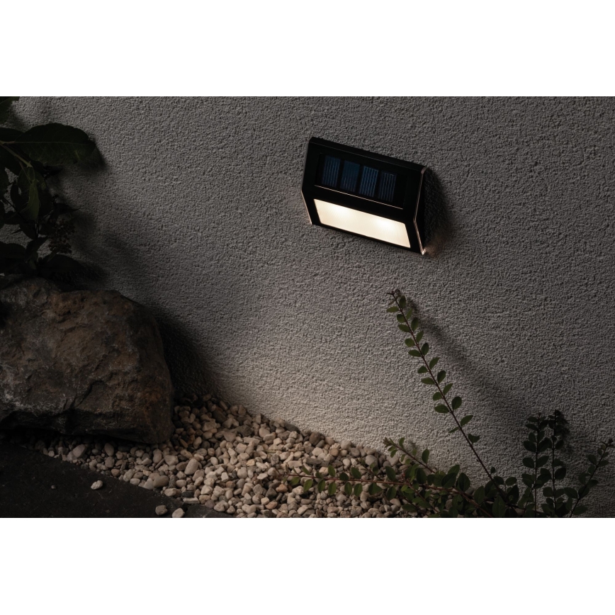 Paulmann 94234 - LED/0,05W IP44 Vanjska solarna svjetiljka sa senzorom DAYTON 1,2V 400 mAh