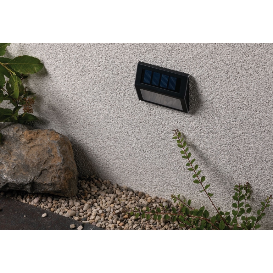 Paulmann 94234 - LED/0,05W IP44 Vanjska solarna svjetiljka sa senzorom DAYTON 1,2V 400 mAh