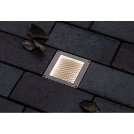 Paulmann 94238 - LED/0,7W IP67 Solarna rasvjeta za kućni prilaz sa senzorom ARON 3,7V 650 mAh