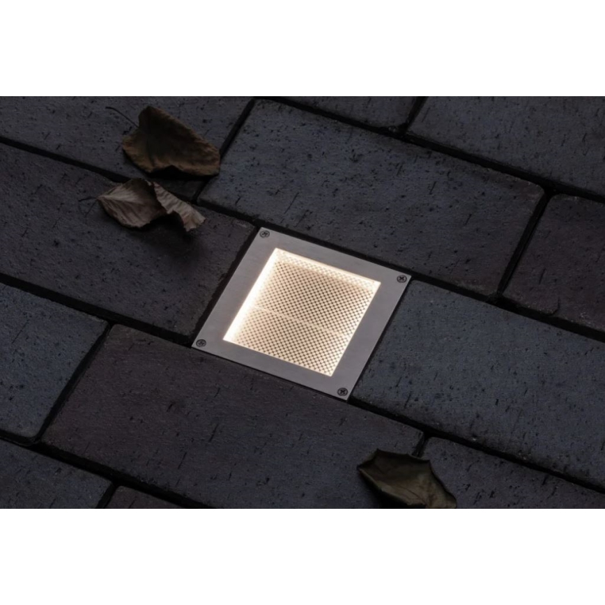 Paulmann 94238 - LED/0,7W IP67 Solarna rasvjeta za kućni prilaz sa senzorom ARON 3,7V 650 mAh