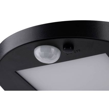 Paulmann 94246 - LED/1,2W IP44 Vanjska solarna svjetiljka sa senzorom RYSE 3,7V 1800 mAh