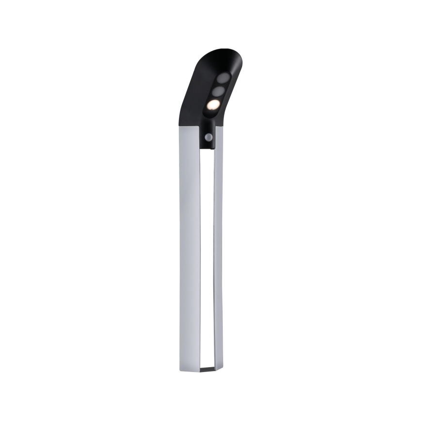 Paulmann 94252 - LED/1,2W IP44 Solarna vanjska lampa sa senzorom SOLEY 3,7V 1800 mAh