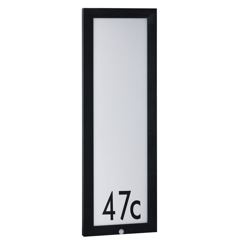 Paulmann 94257 - LED/19W IP44 Kućni broj sa senzorom 230V