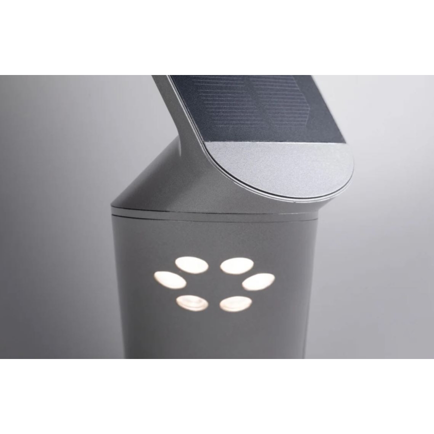 Paulmann 94261 - LED/1,2W IP44 Solarna zidna svjetiljka sa senzorom ILIAS 3,7V