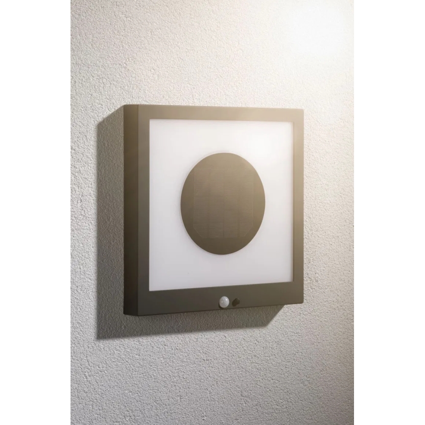 Paulmann 94263 - LED/1,2W IP44 Solarna zidna svjetiljka sa senzorom TAIJA 3,7V