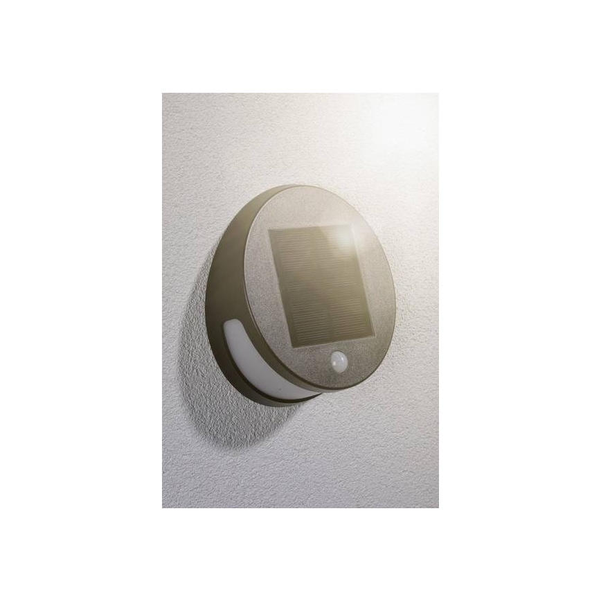 Paulmann 94265 - LED/3W IP44 Vanjska solarna svjetiljka sa senzorom HELENA 3,7V 1800 mAh