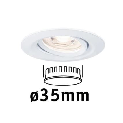 Paulmann 94292 - LED/4W IP23 Ugradbena svjetiljka za kupaonicu COIN 230V
