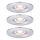 Paulmann 94303 - SET 3xLED/4W IP44 Ugradbena svjetiljka za kupaonicu COIN 230V