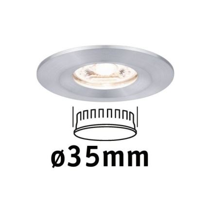 Paulmann 94304 - LED/4W IP44 Ugradbena svjetiljka za kupaonicu COIN 230V