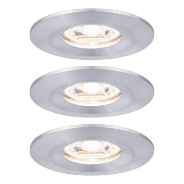 Paulmann 94305 - SET 3xLED/4W IP44 Ugradbena svjetiljka za kupaonicu NOVA 230V