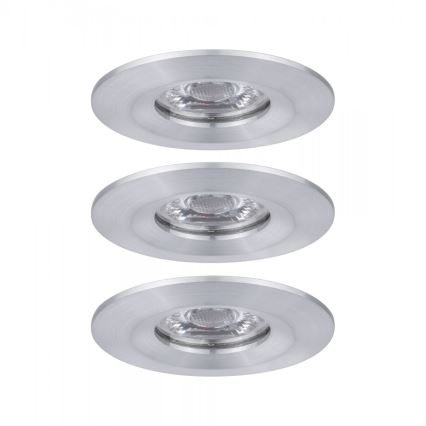 Paulmann 94305 - SET 3xLED/4W IP44 Ugradbena svjetiljka za kupaonicu NOVA 230V