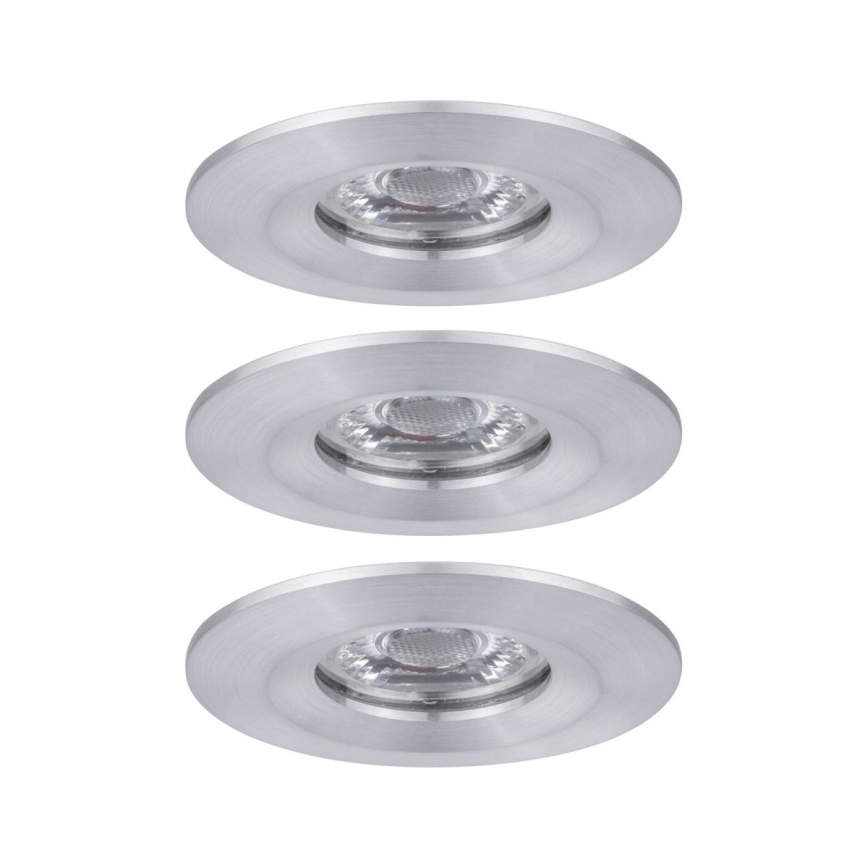 Paulmann 94305 - SET 3xLED/4W IP44 Ugradbena svjetiljka za kupaonicu NOVA 230V