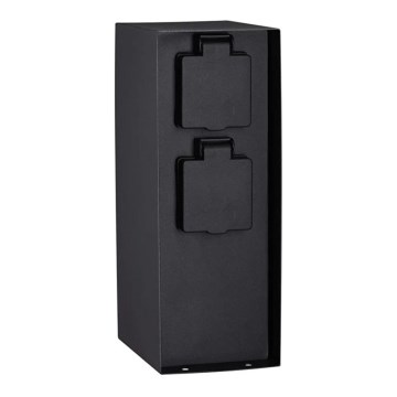 Paulmann 94313 - Vanjski stup s utičnicama RIO 4U SCHUKO 230V IP44