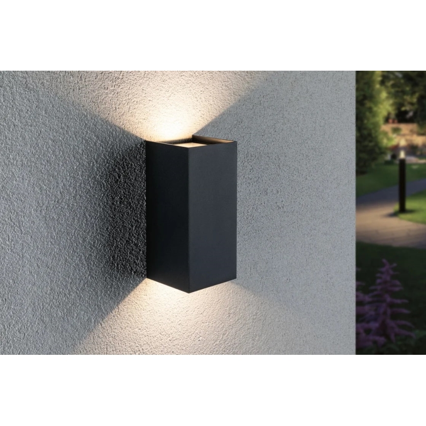 Paulmann 94325 - 2xLED/6,5W IP44 Vanjska zidna svjetiljka FLAME 230V