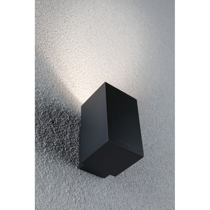 Paulmann 94327 - LED/3,8W IP44 Vanjska zidna svjetiljka FLAME 230V antracit