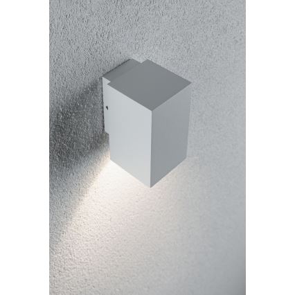 Paulmann 94329 - LED/3,8W IP44 Vanjska zidna svjetiljka FLAME 230V bijela