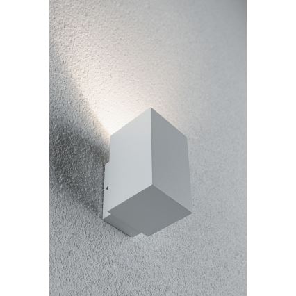 Paulmann 94329 - LED/3,8W IP44 Vanjska zidna svjetiljka FLAME 230V bijela