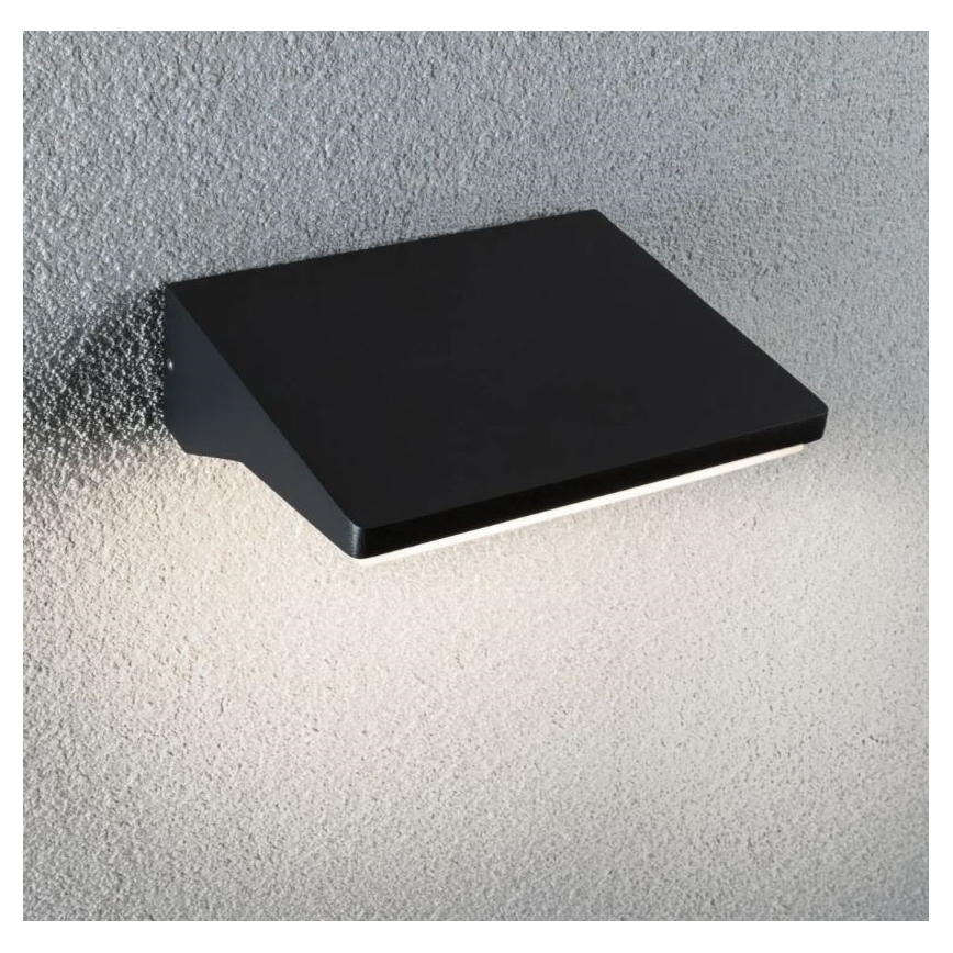 Paulmann 94333 - LED/7,4W IP44 Vanjska zidna svjetiljka sa senzorom HOUSE 230V