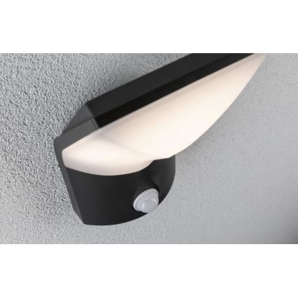 Paulmann 94402 - LED/10W IP44 Vanjsko zidno svjetlo sa senzorom ADYA 230V