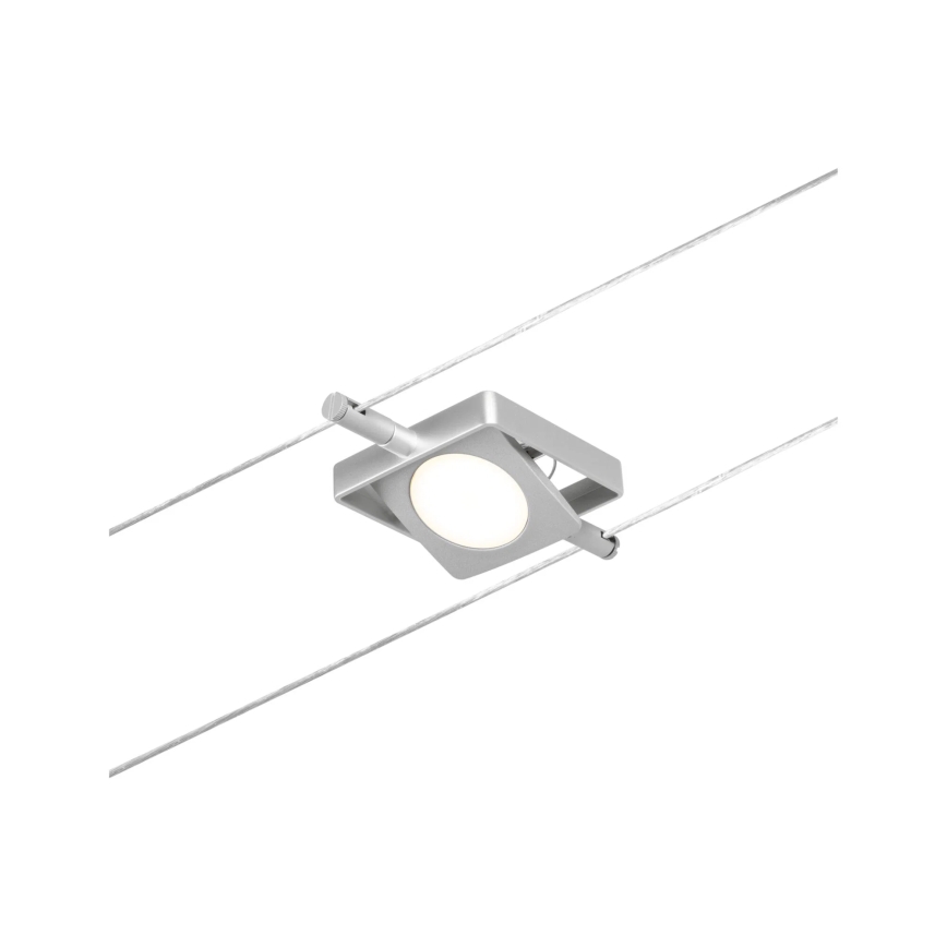 Paulmann 94420 - SET 5xLED/4,5W Kompletan kabelski sustav MAC 230V matni krom