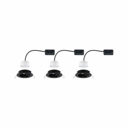 Paulmann 94471 - SET 3xLED/6W IP23 Ugradbena svjetiljka za kupaonicu NOVA 230V