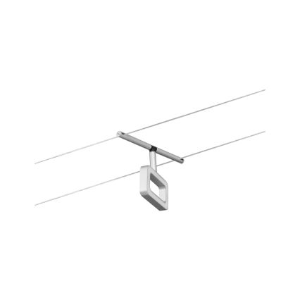 Paulmann 94481 - KOMPLET 5xLED/4,8W, kompletan sustav na sajli FRAME 230V, matni krom