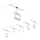 Paulmann 94483 - SET 5xLED/4,8W Kompletan sajlni sustav FRAME 230V bijela