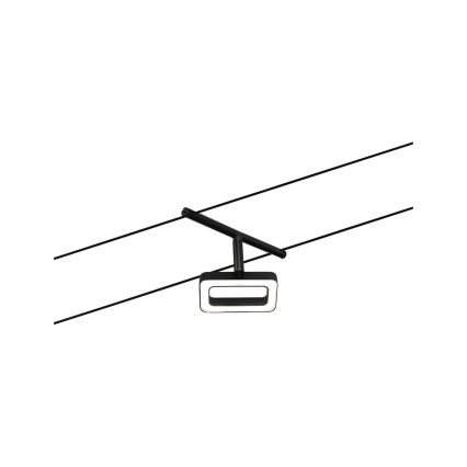 Paulmann 94485 - SET 5xLED/4,8W Kompletan kabelski sustav FRAME 230V, crni