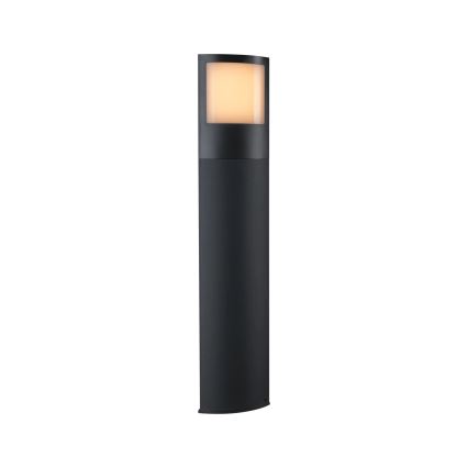 Paulmann 94515 - LED/8,5W IP44 Svjetleći kućni broj s mogućnošću prigušivanja te senzorom pokreta i sumraka PADEA 230V antracit