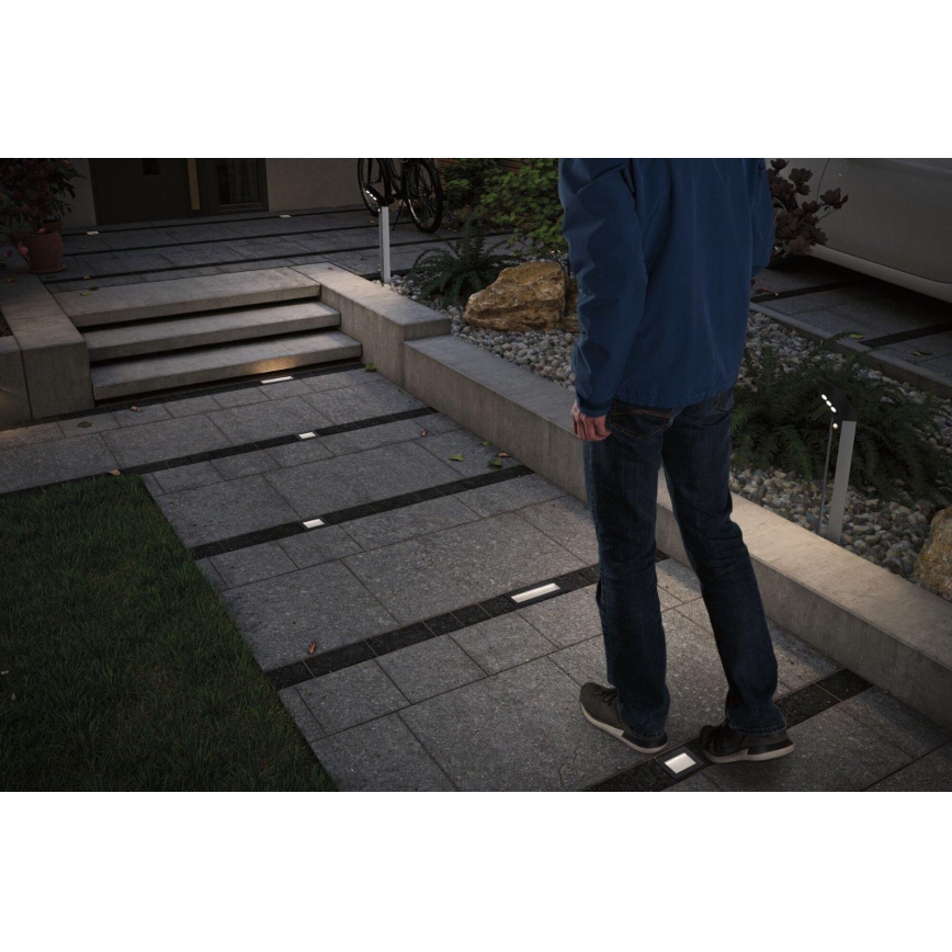 Paulmann 94578 - LED/0,1W IP67 Solarna ugradbena svjetiljka DOMENIC 1,2V 1500 mAh