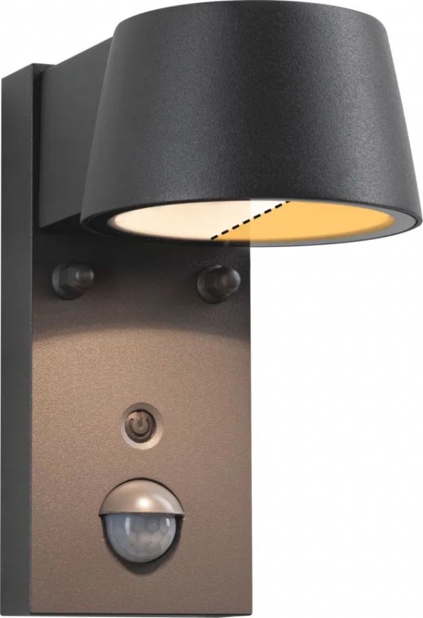 Paulmann 94714 - LED/6W IP44 Vanjsko zidno svjetlo sa senzorom CAPERA 230V 2200/3000K