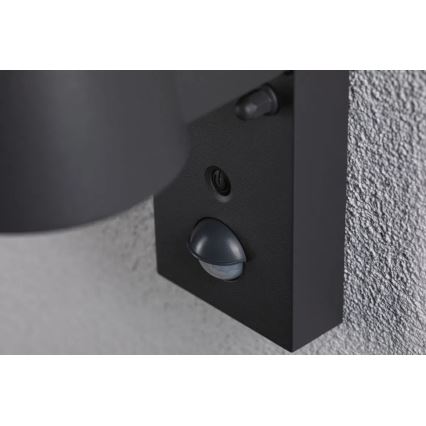 Paulmann 94714 - LED/6W IP44 Vanjsko zidno svjetlo sa senzorom CAPERA 230V 2200/3000K