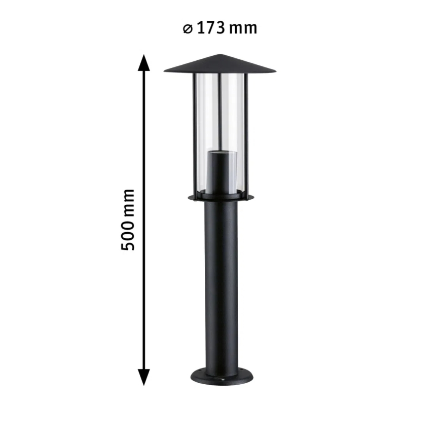 Paulmann 94737 - LED 1xE27/4,3W IP44 Vanjska lampa CLASSIC 230V