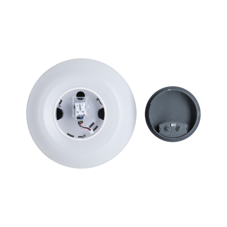 Paulmann 94956 - LED/20,5W IP65 Prigušivo vanjsko zidno svjetlo s senzorem pokreta i sumraka AUREVA 230V 2200/3000/4000K antracit