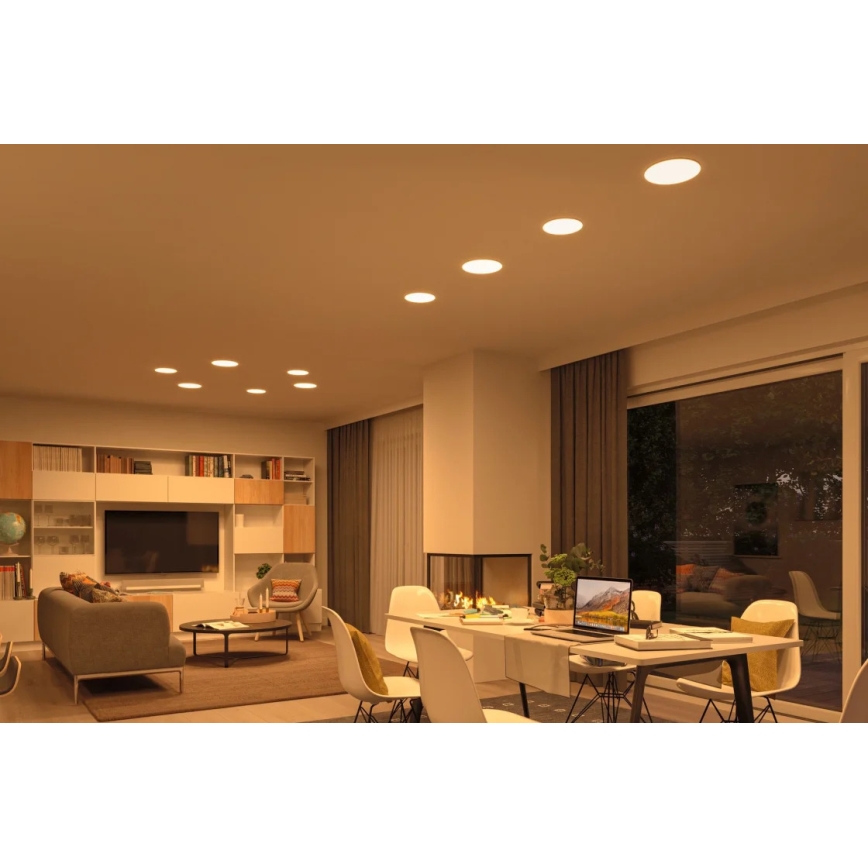 Paulmann 95386 - LED/15W IP44 Dimmabilno stropno svjetlo za kupaonicu SMART VELUNA 230V
