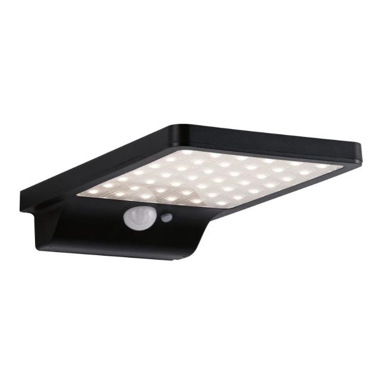 Paulmann 95393 - LED/4W IP44 Prigušiva solarna zidna svjetiljka sa senzorom SOLVEIG 3,7V 2000 mAh