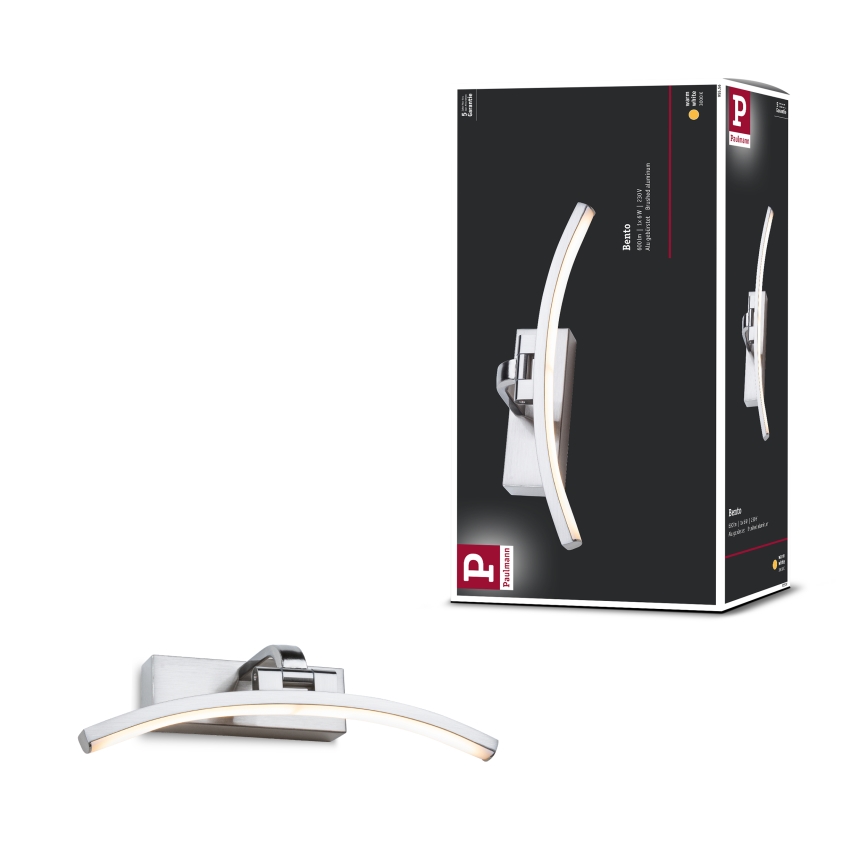 Paulmann 95556 - LED/6W svjetiljka za slike BENTO 230V 30 cm matni krom