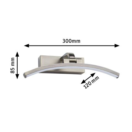 Paulmann 95559 - LED/6W svjetlo za slike BENTO 230V 30 cm mesing