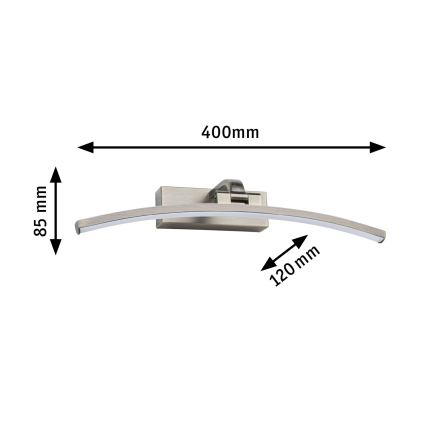 Paulmann 95560 - LED/8,5W Svjetiljka za slike BENTO 230V 40 cm mesing