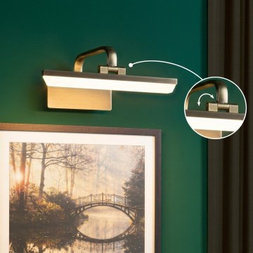 Paulmann 95568 - LED/6W Svjetiljka za slike RENAN 230V 30 cm mesing