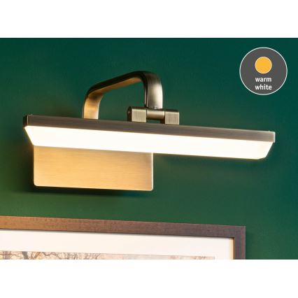 Paulmann 95568 - LED/6W Svjetiljka za slike RENAN 230V 30 cm mesing