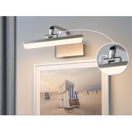 Paulmann 95571 - LED/6W Svjetiljka za slike RENAN 230V 30 cm matni krom