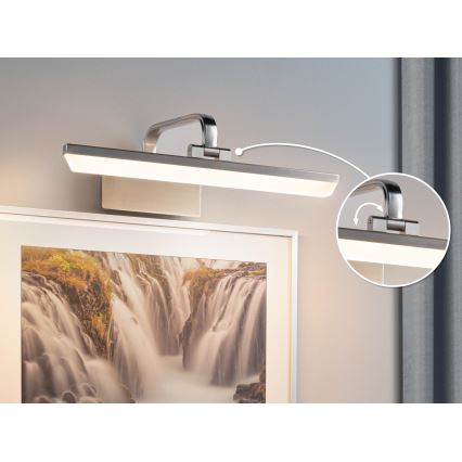 Paulmann 95572 - LED/9,5W svjetlo za slike RENAN 230V 40 cm matni krom