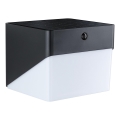 Paulmann 95746 - LED/2,3W IP44 Solarno zidno svjetlo s senzorom EILEEN 3,7/230V 4000 mAh crna