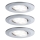 Paulmann 99933 - SET 3x LED/5,2W IP65 Prigušiva ugradbena svjetiljka za kupaonicu 230V