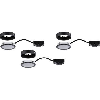 Paulmann 99990 - SET 3xLED/3,5W Rasvjeta za namještaj PUKK 230V