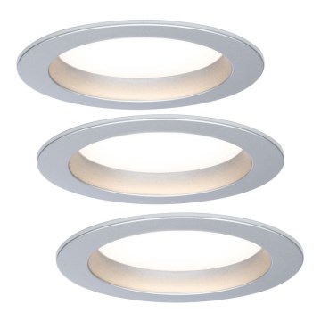 Paulmann TIP 3938 - SET 3xLED/4,5W Ugradbena svjetiljka 230V